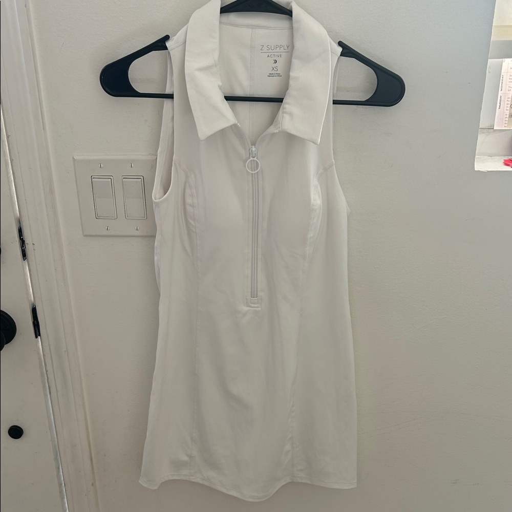 Z Supply Women's ACTIVE Zip-Up dress - Picture 4 of 8